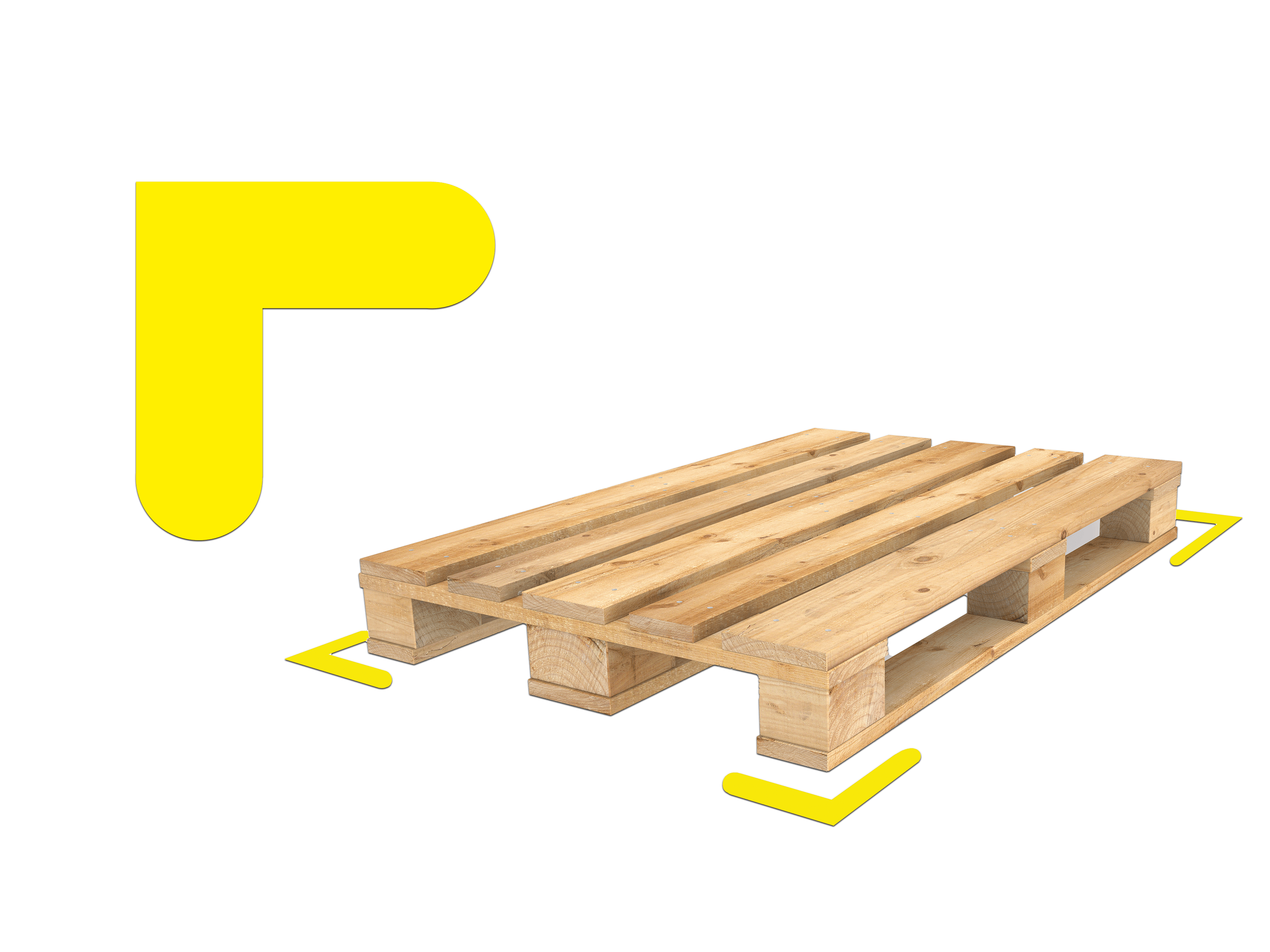 stickers voor palletaanduiding