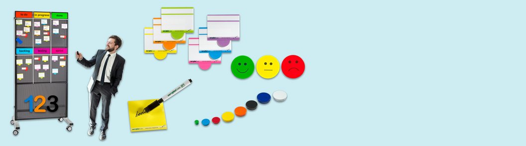 magnetische hulpmiddelen voor projectmanagement