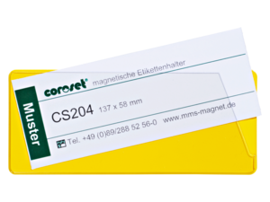 Magnetischer Etikettenhalter