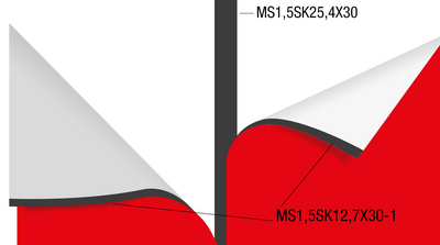 naadloos aanbrengen van magneetbanden