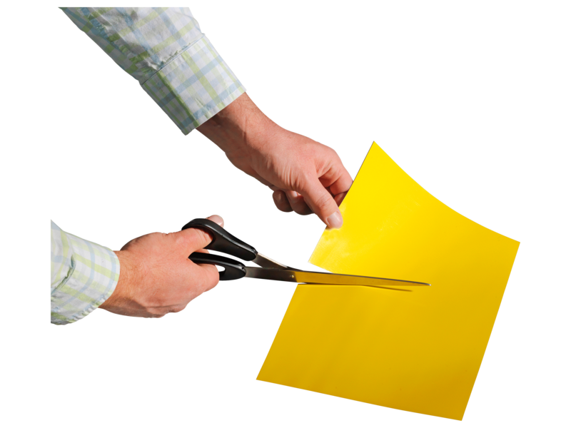 gekleurde magneetfolie