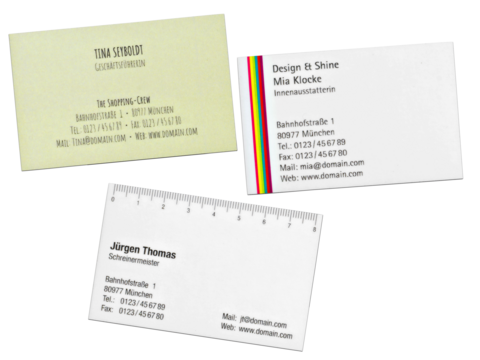 visitekaartjes magnetisch